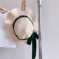 ♠TX122-夏裝女寶寶綠色荷葉邊上衣短褲兩件套送帽子潮流新款